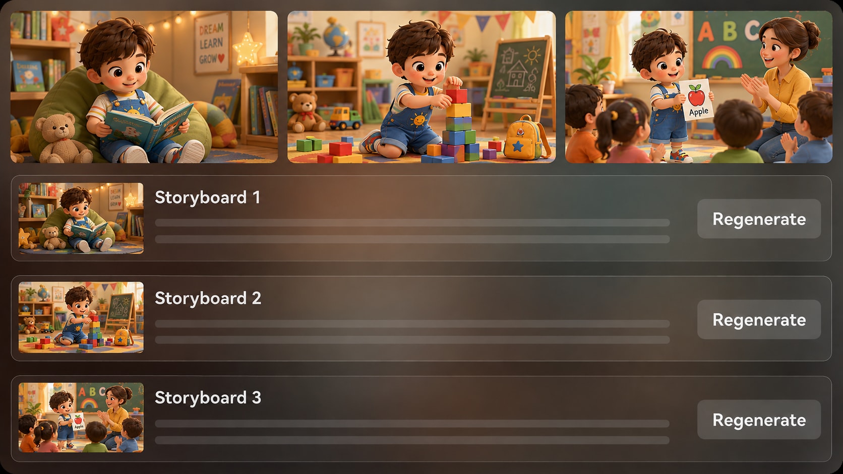 ai preschool video maker