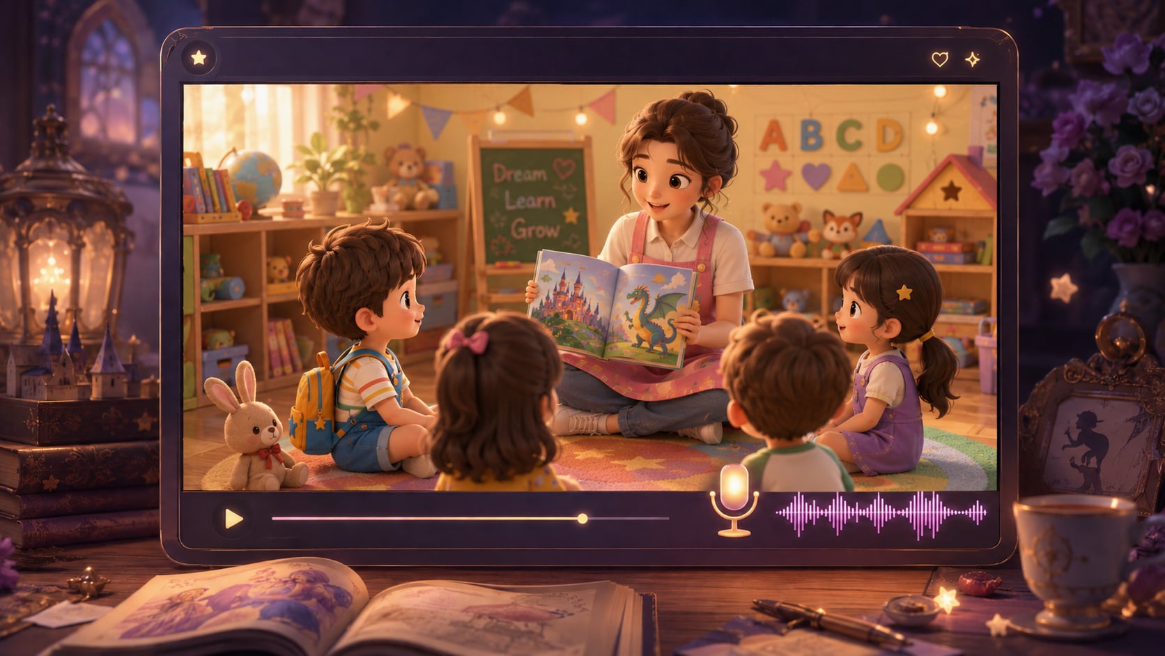 AI Preschool Story Video Generator