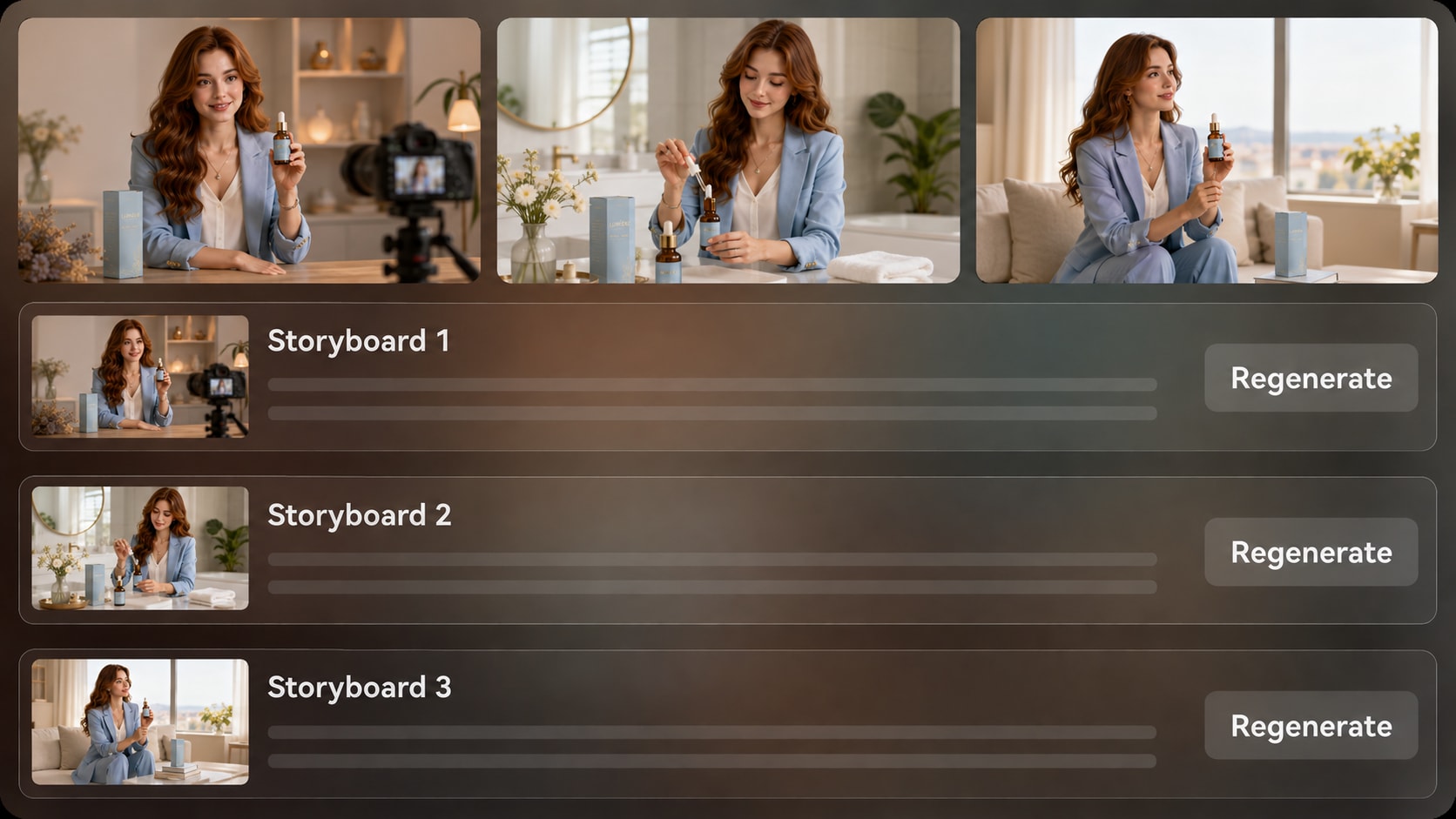 ai product story video storyboard maker