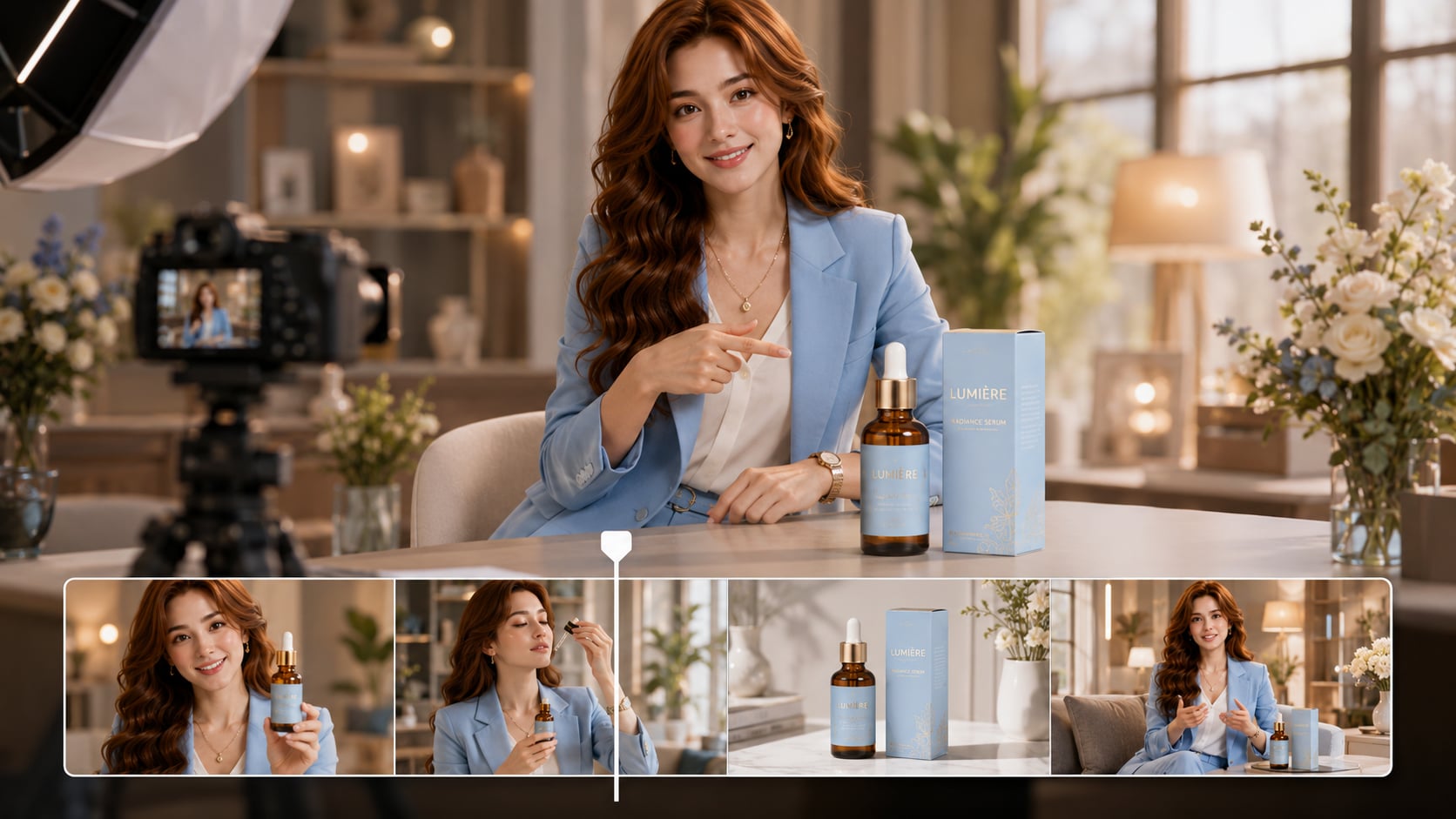 preview the ai product video