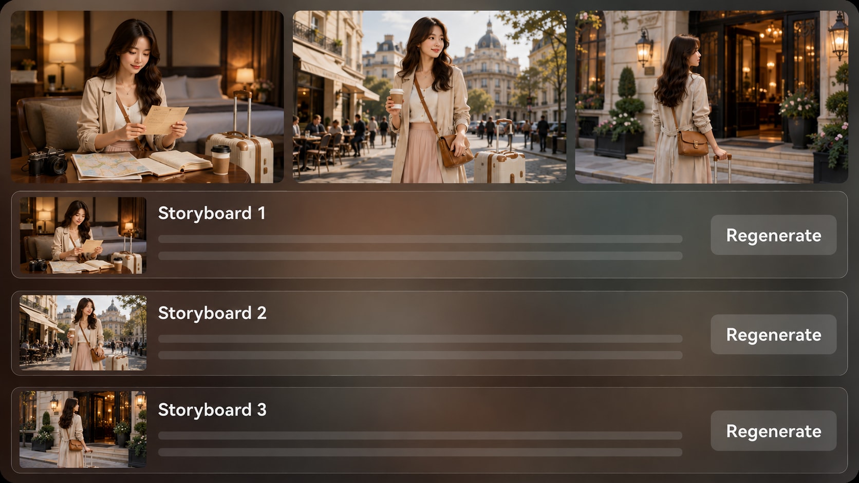 create ai trip video for free