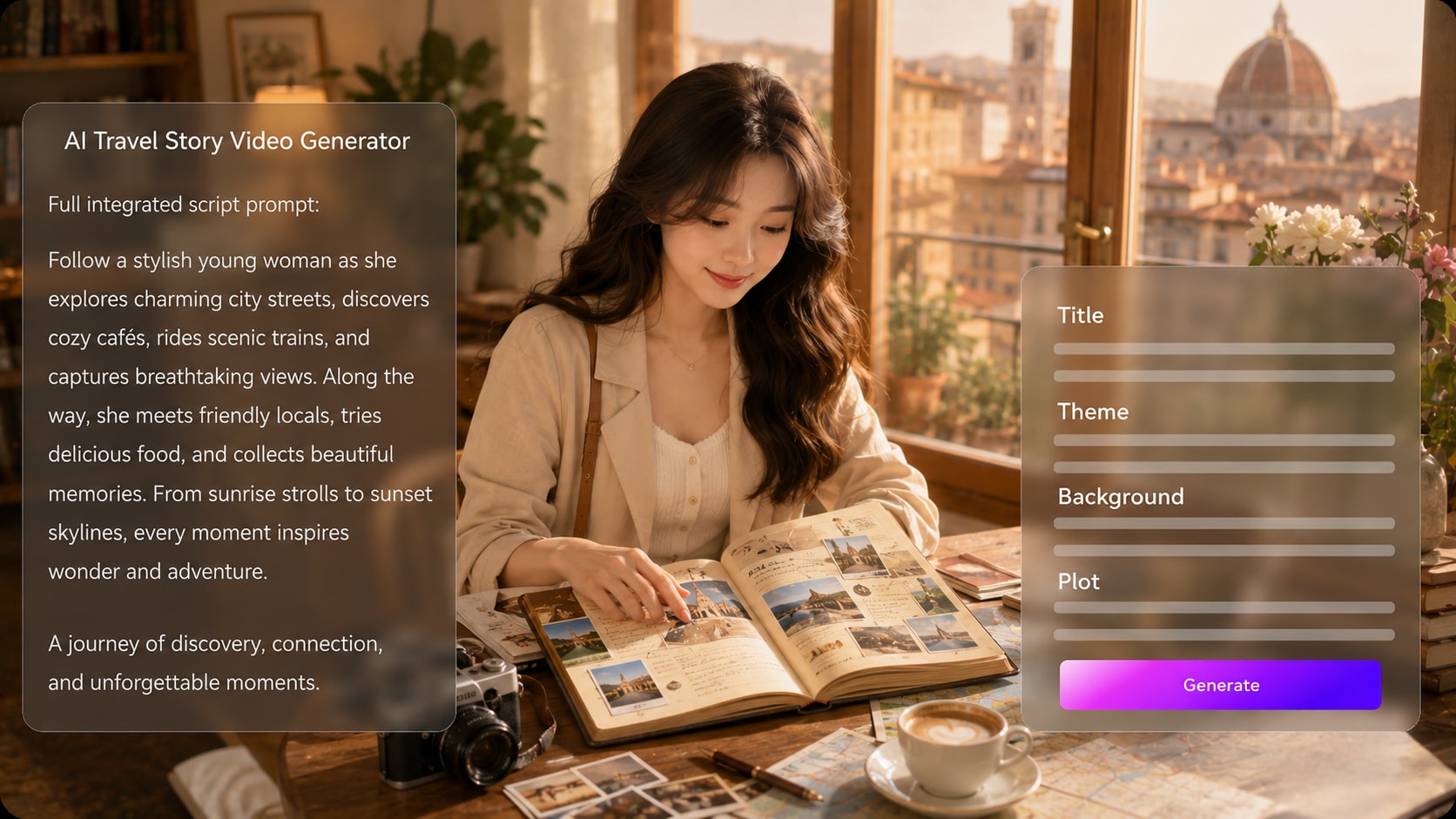 AI Travel video maker free online