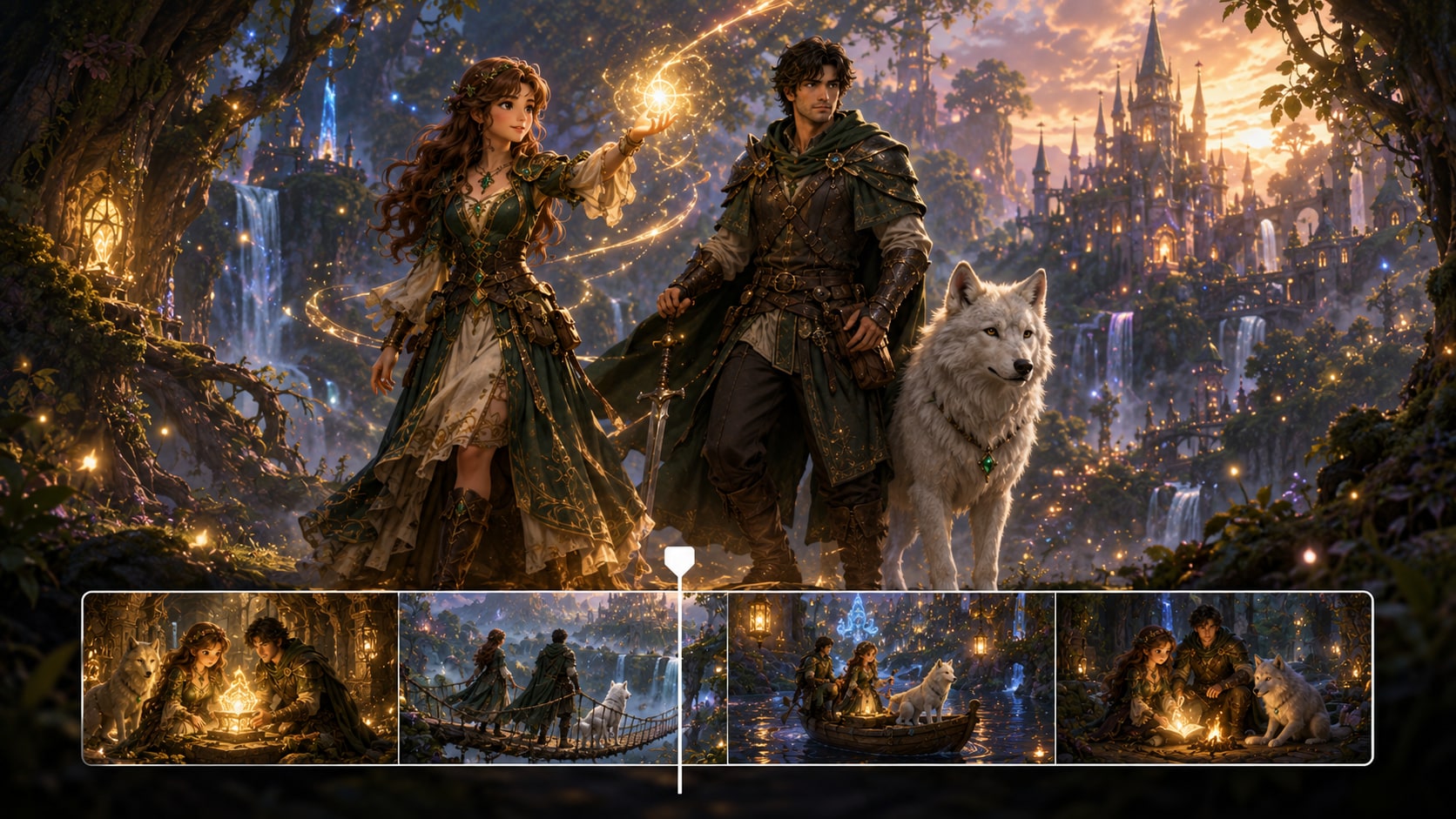 ai fantasy video maker from scripts