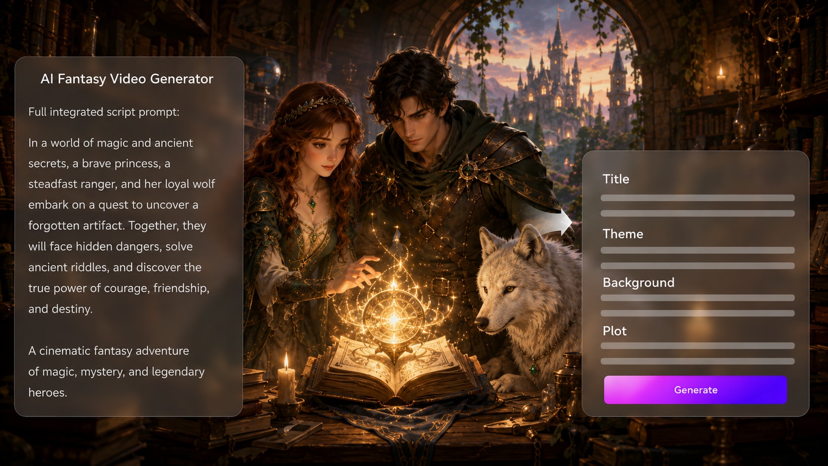 Fantasy AI Video Generator online
