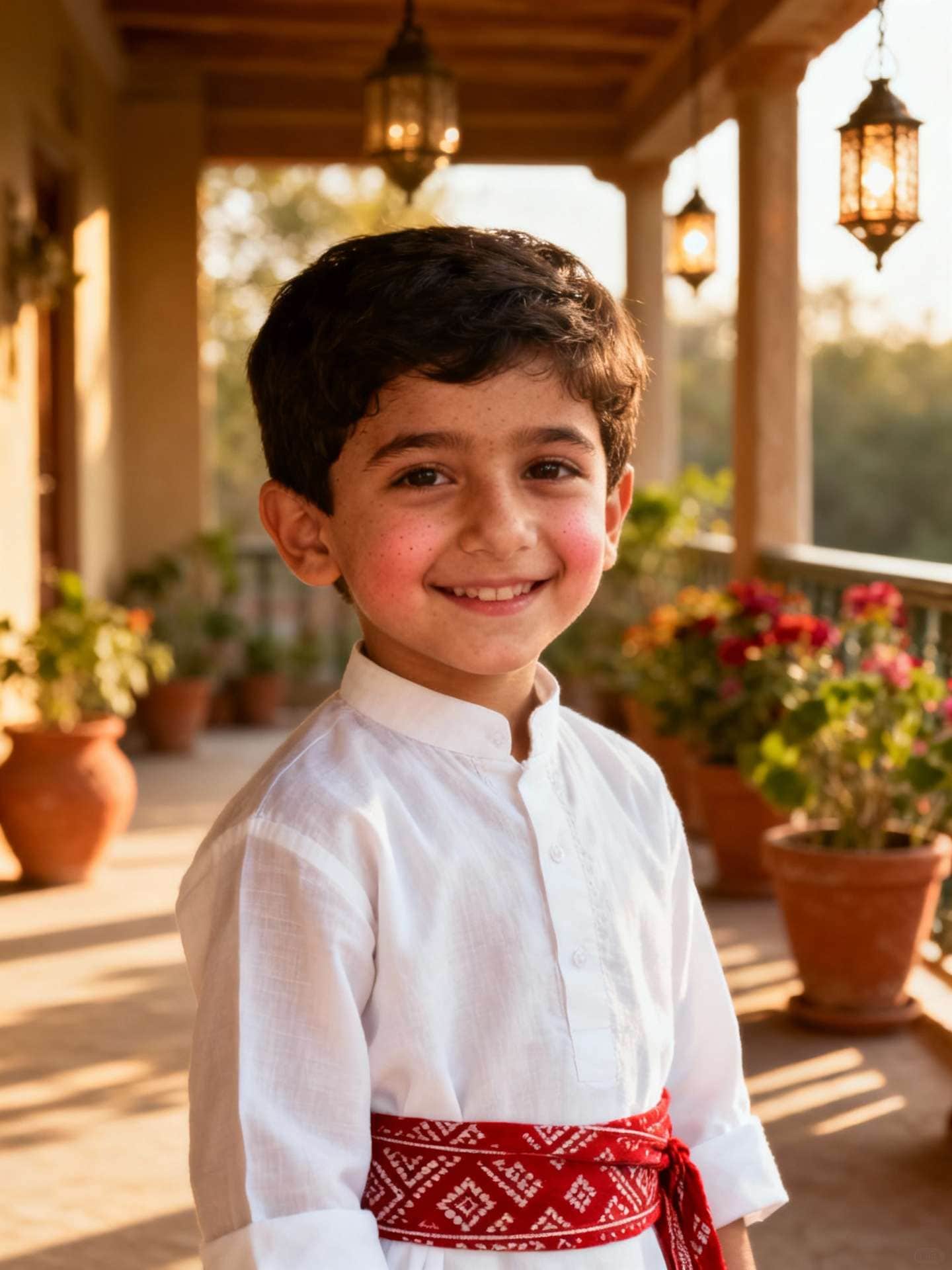 Gemini AI Sindhi Child