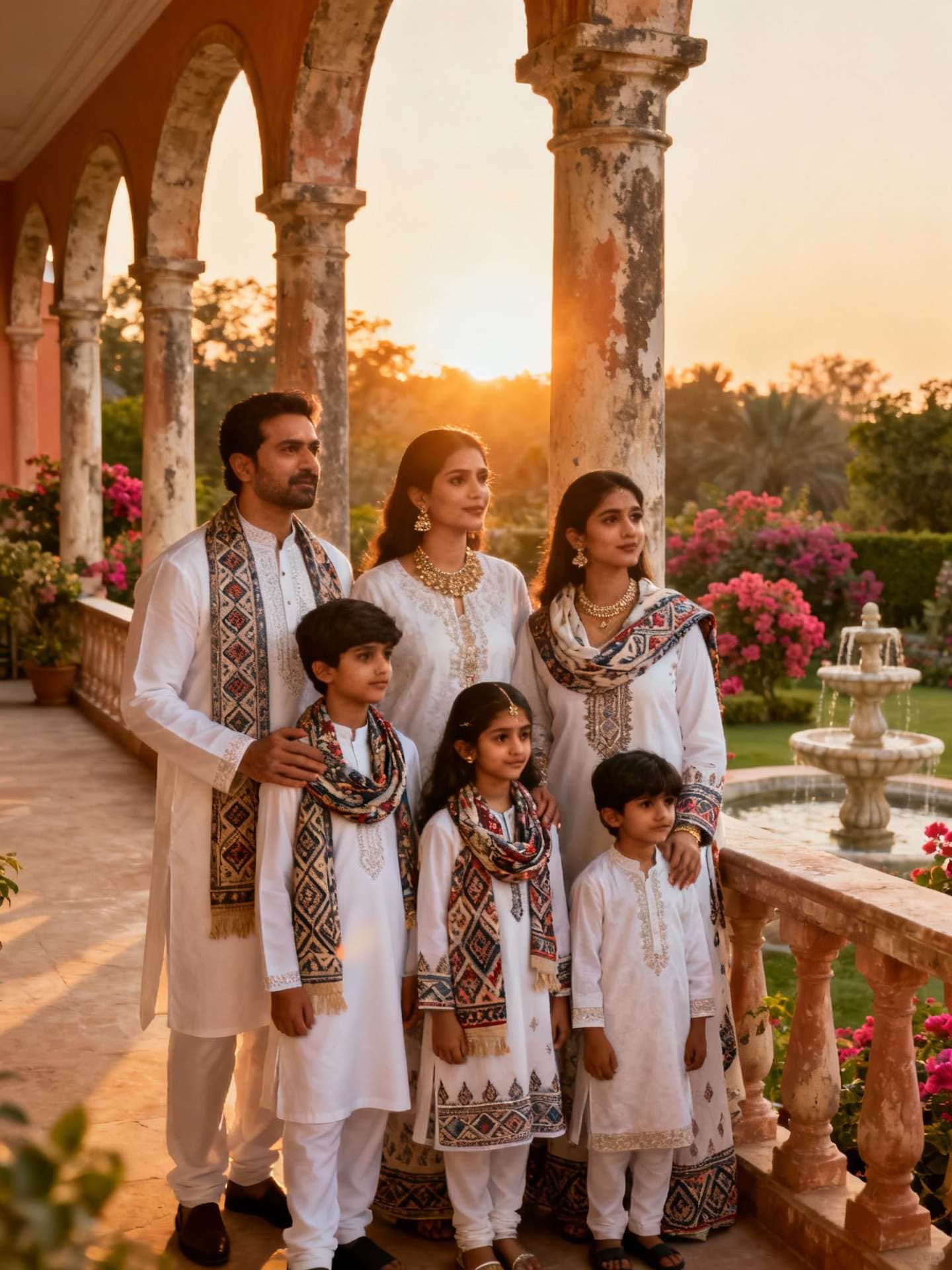Gemini AI Sindhi Family