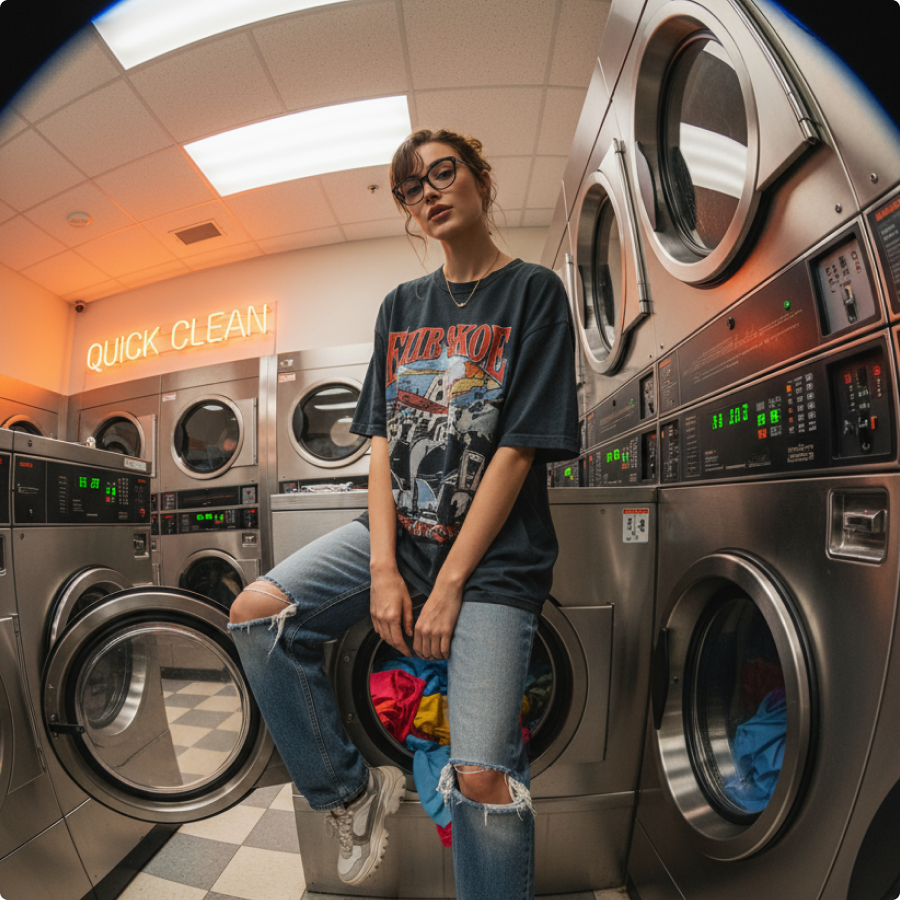 AI fish eye template