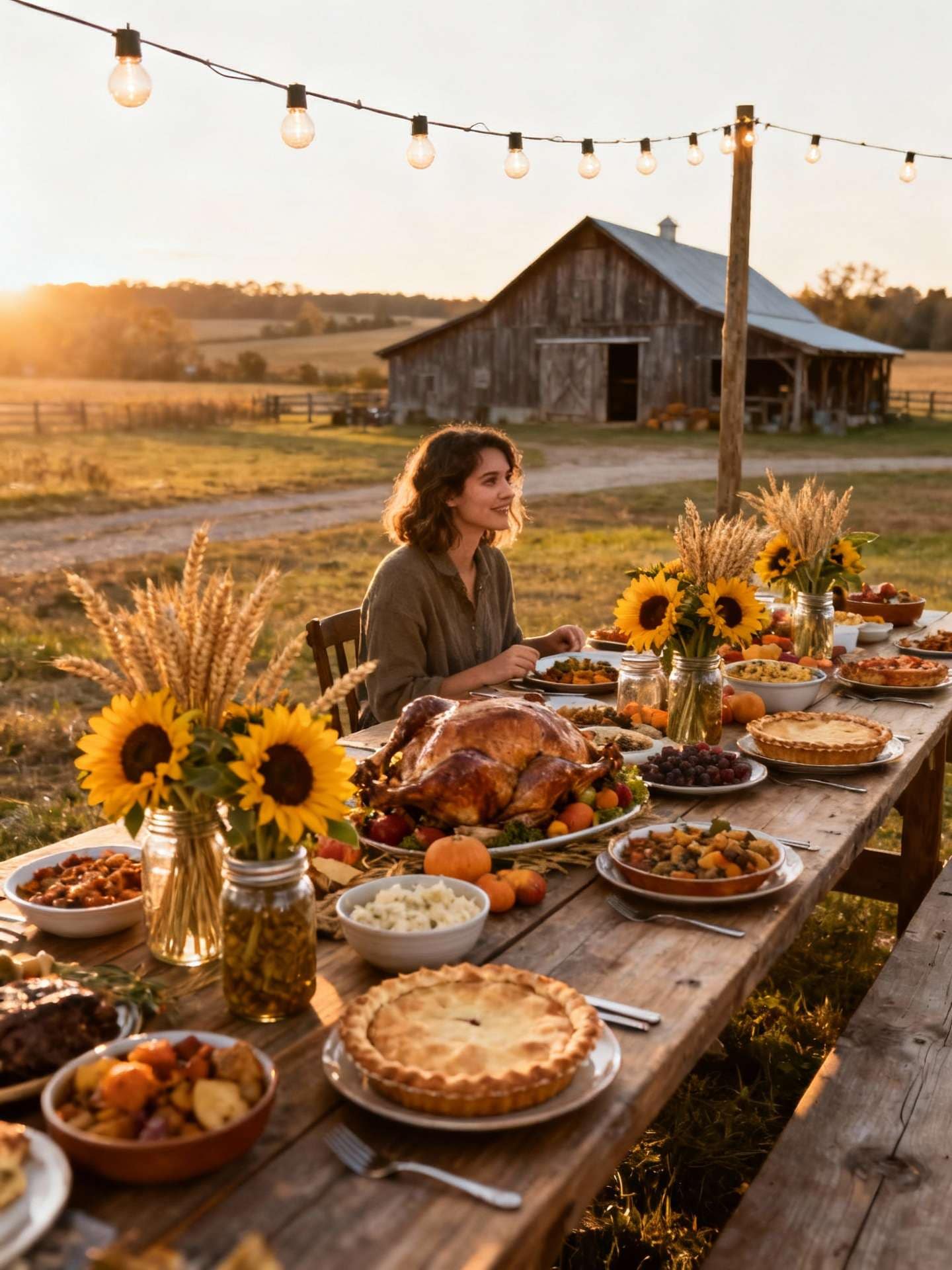 Autumn leaves background – Gemini AI prompt sample