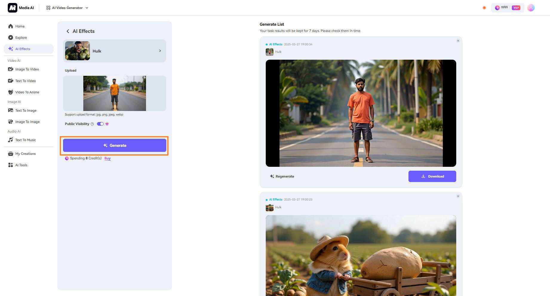 Step 2: Create Video from Text