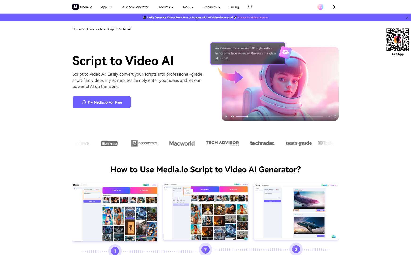 media.io ai story animator