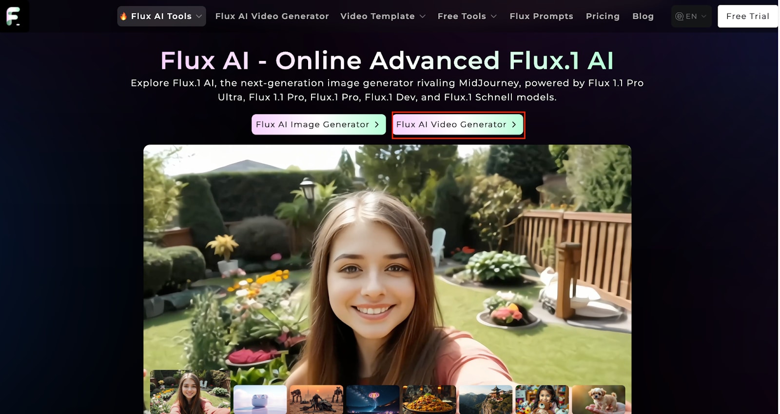 open flux ai video