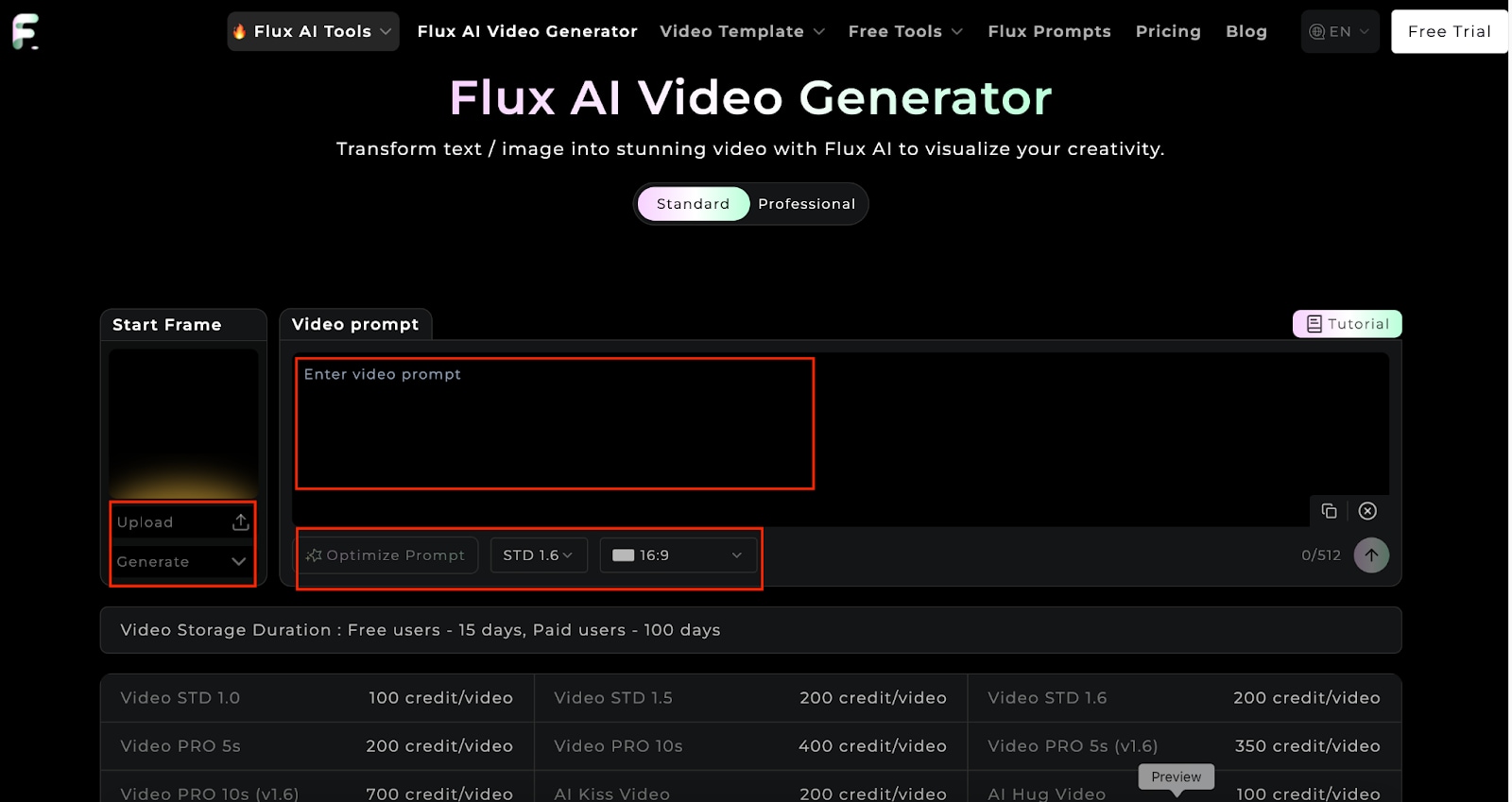 flux ai video editing
