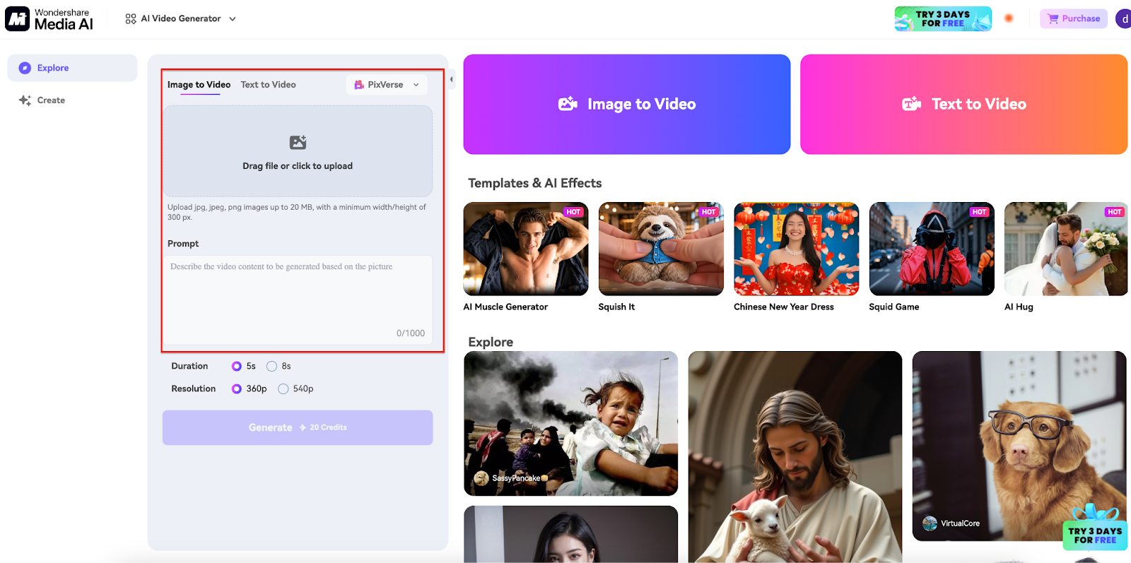 media ai video editing