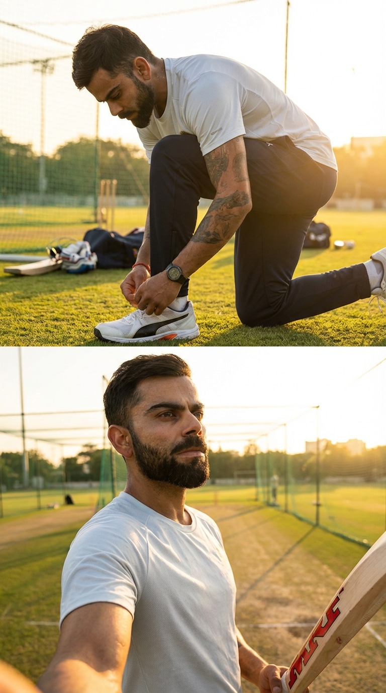 virat kohli ai photo effect
