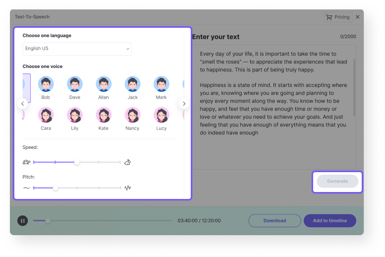 media.io dj voice generator